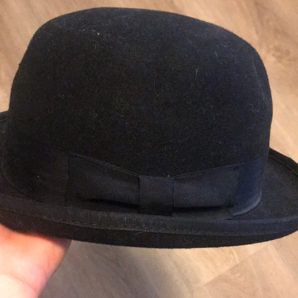 Black Bowler Hat